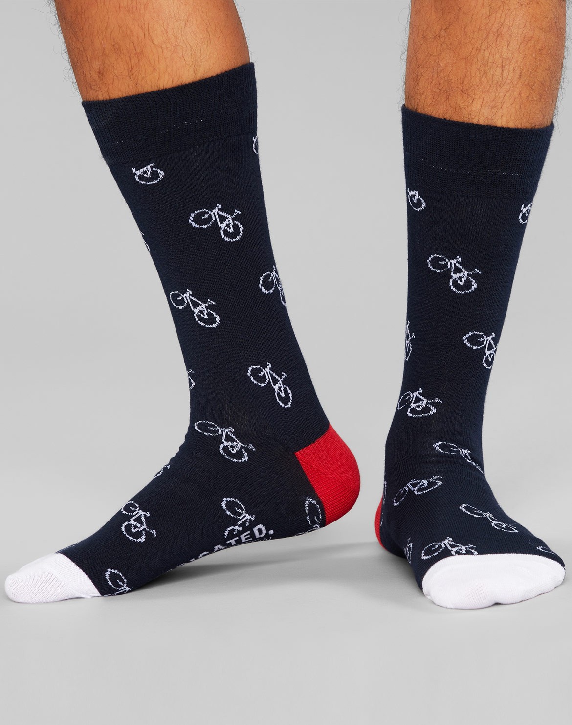 Bike Pattern Socken