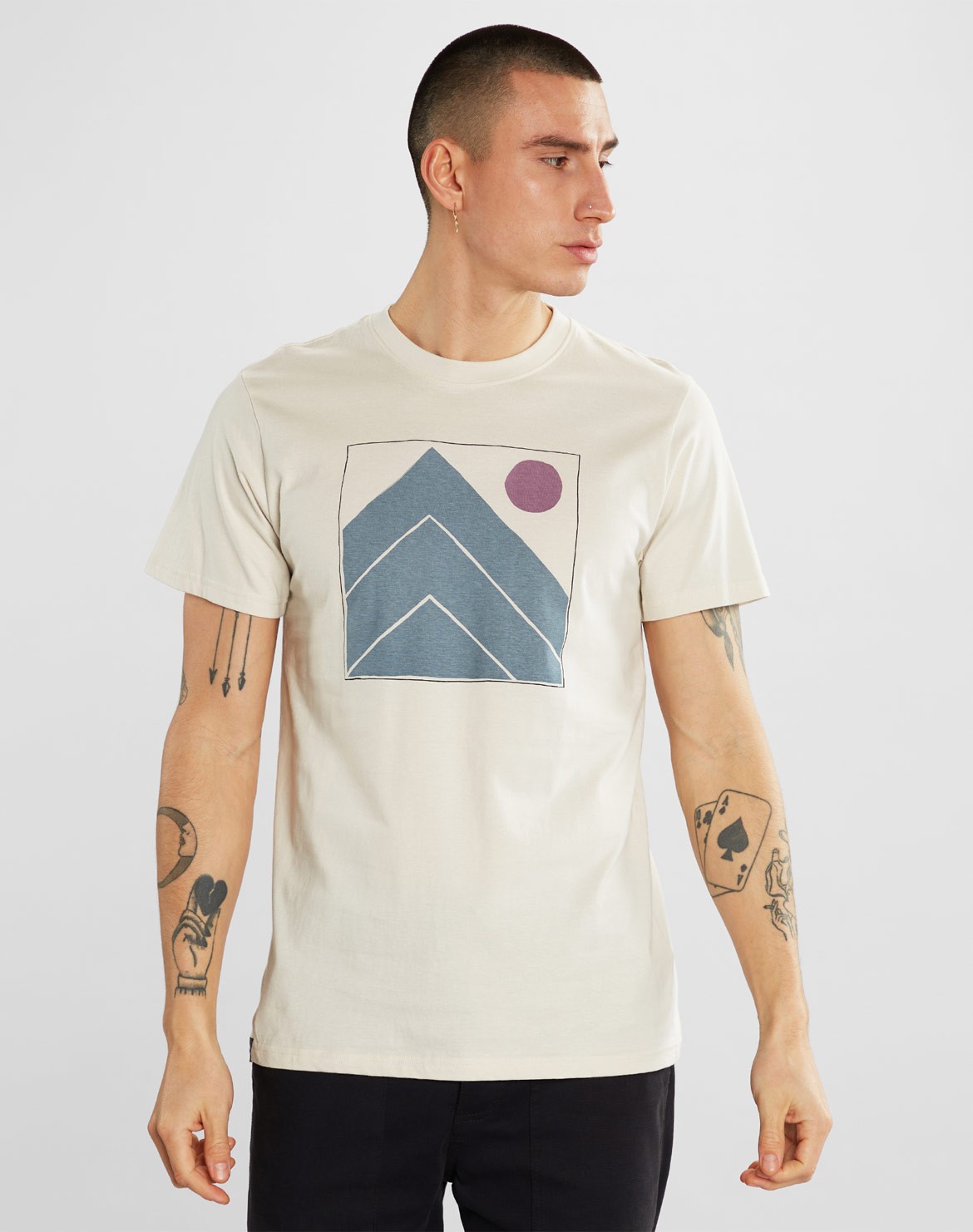 Stockholm Square Peaks T-Shirt