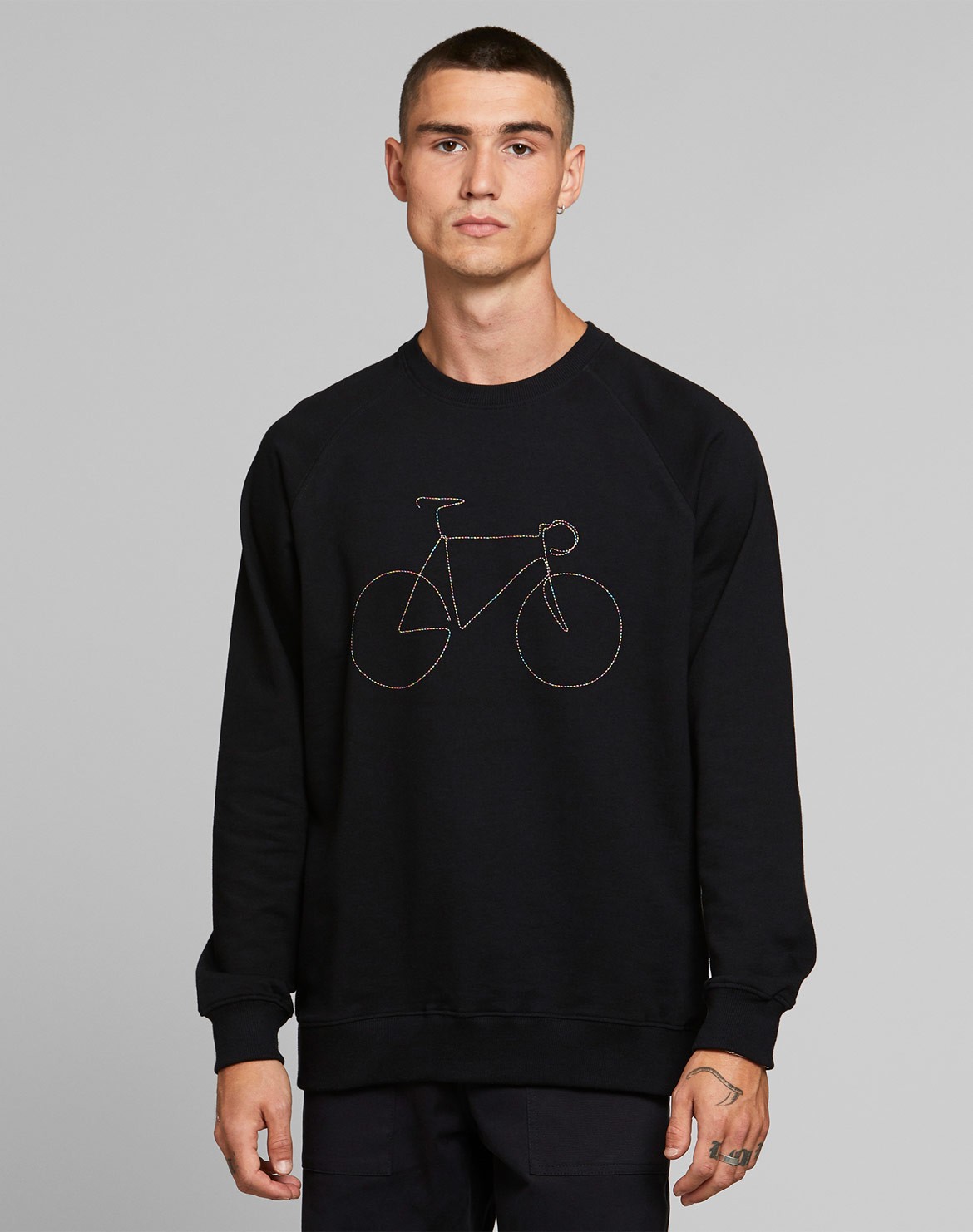 Malmoe Rainbow Bicycle Sweatshirt