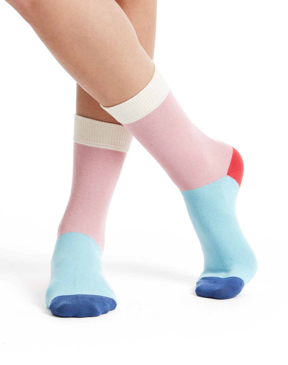 Colourblock Socken