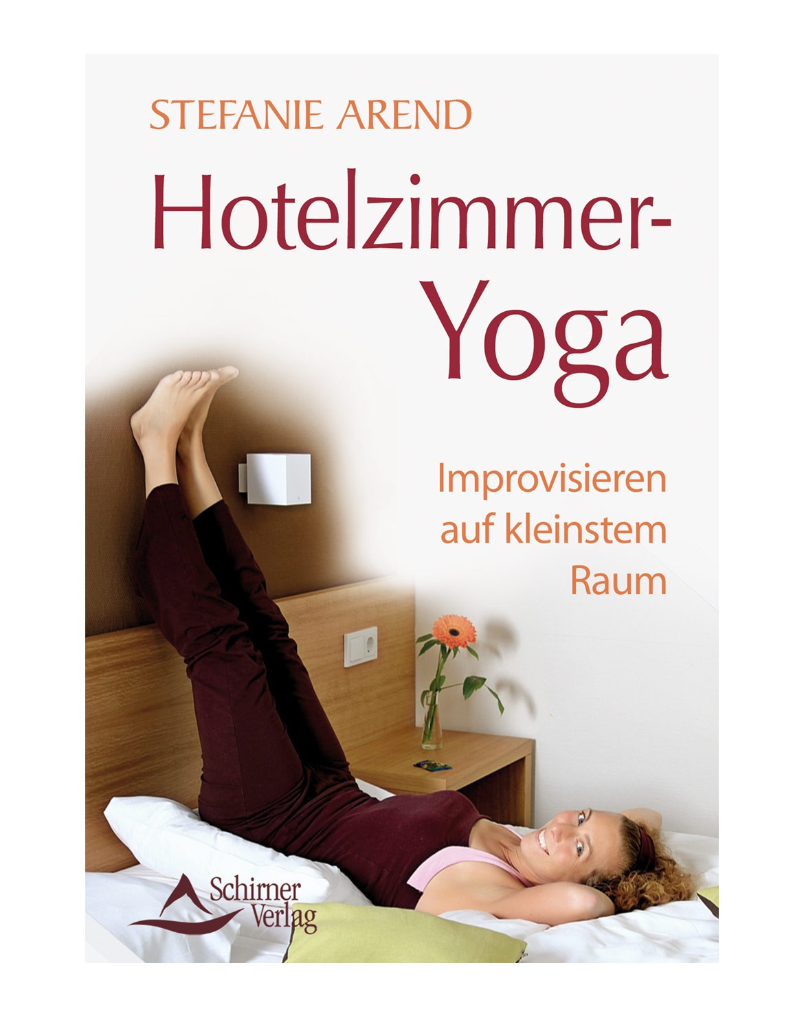 Hotelzimmer-Yoga Buch