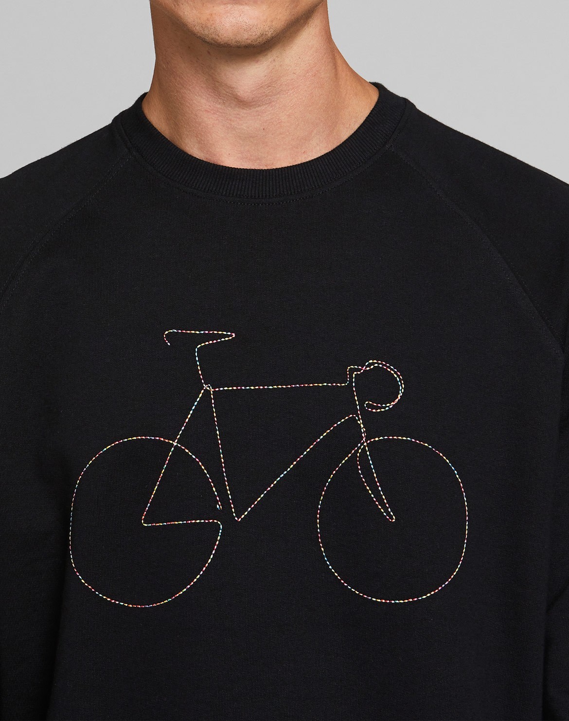 Malmoe Rainbow Bicycle Sweatshirt