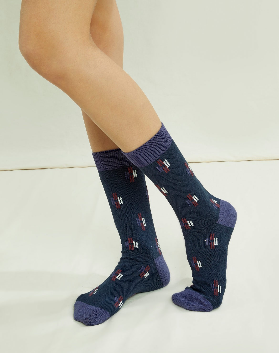 Weave Pattern Socken