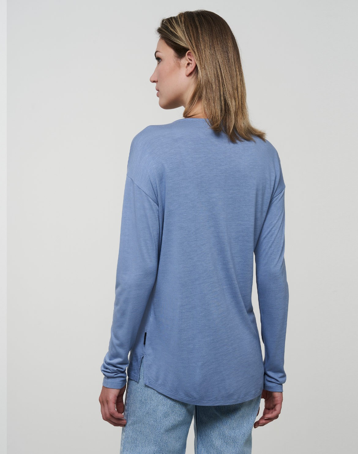 Fuchsia Langarm Shirt